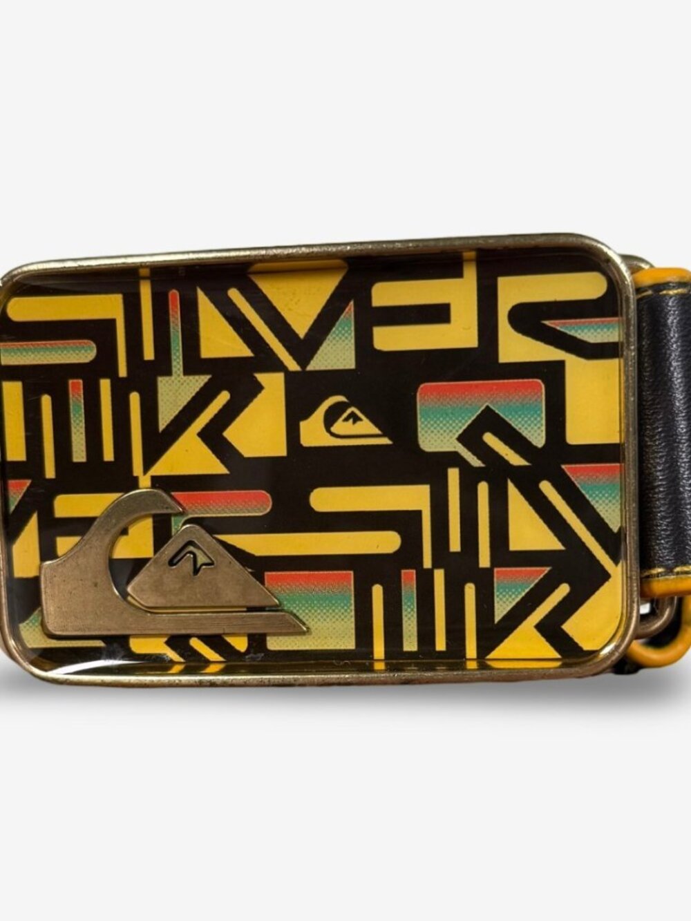 Vintage Y2K Quiksilver Leather Belt